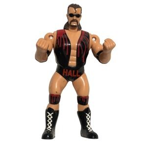 Vintage WCW Scott Hall nWo Action Figure Toy Biz 1999 Wrestling Collectible